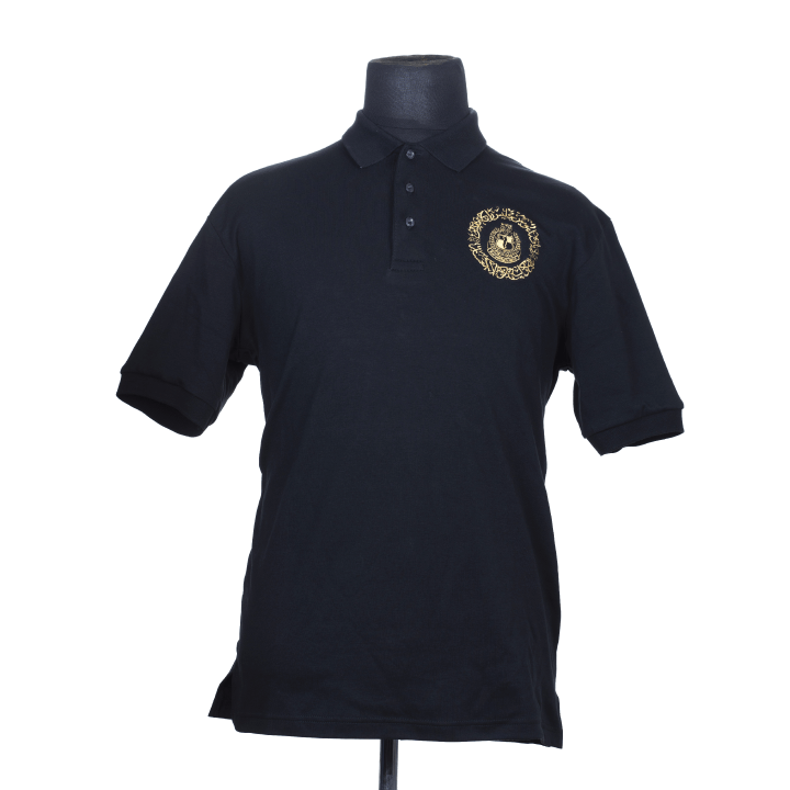 Crest Jawi Ring Cotton Polo - The Malay College Old Boys Association